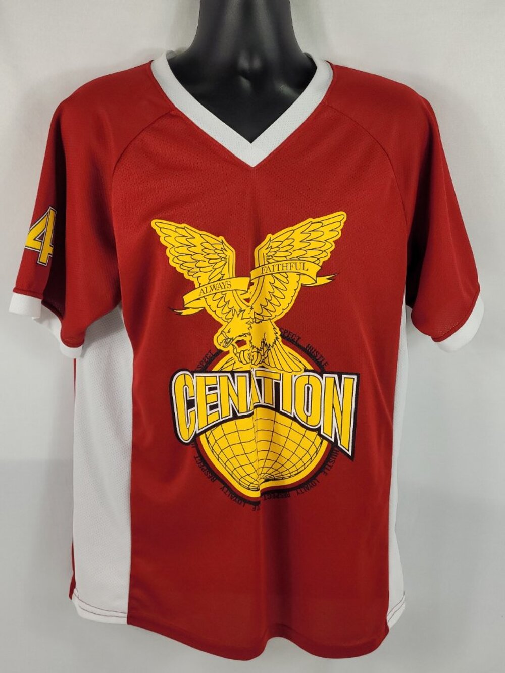 WWE John Cena #54 Cenation 2004 Football Jersey Mens size Medium